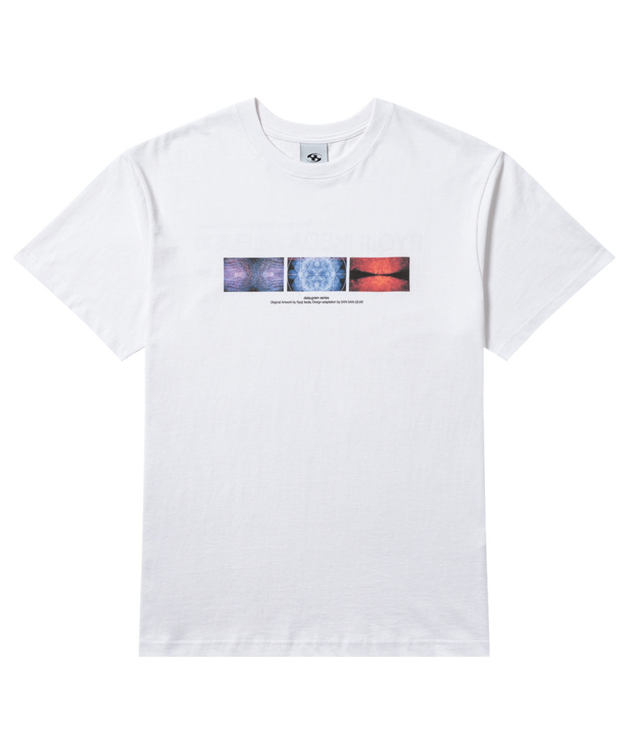 RYOJI IKEDA Data.gram Series T-SHIRT