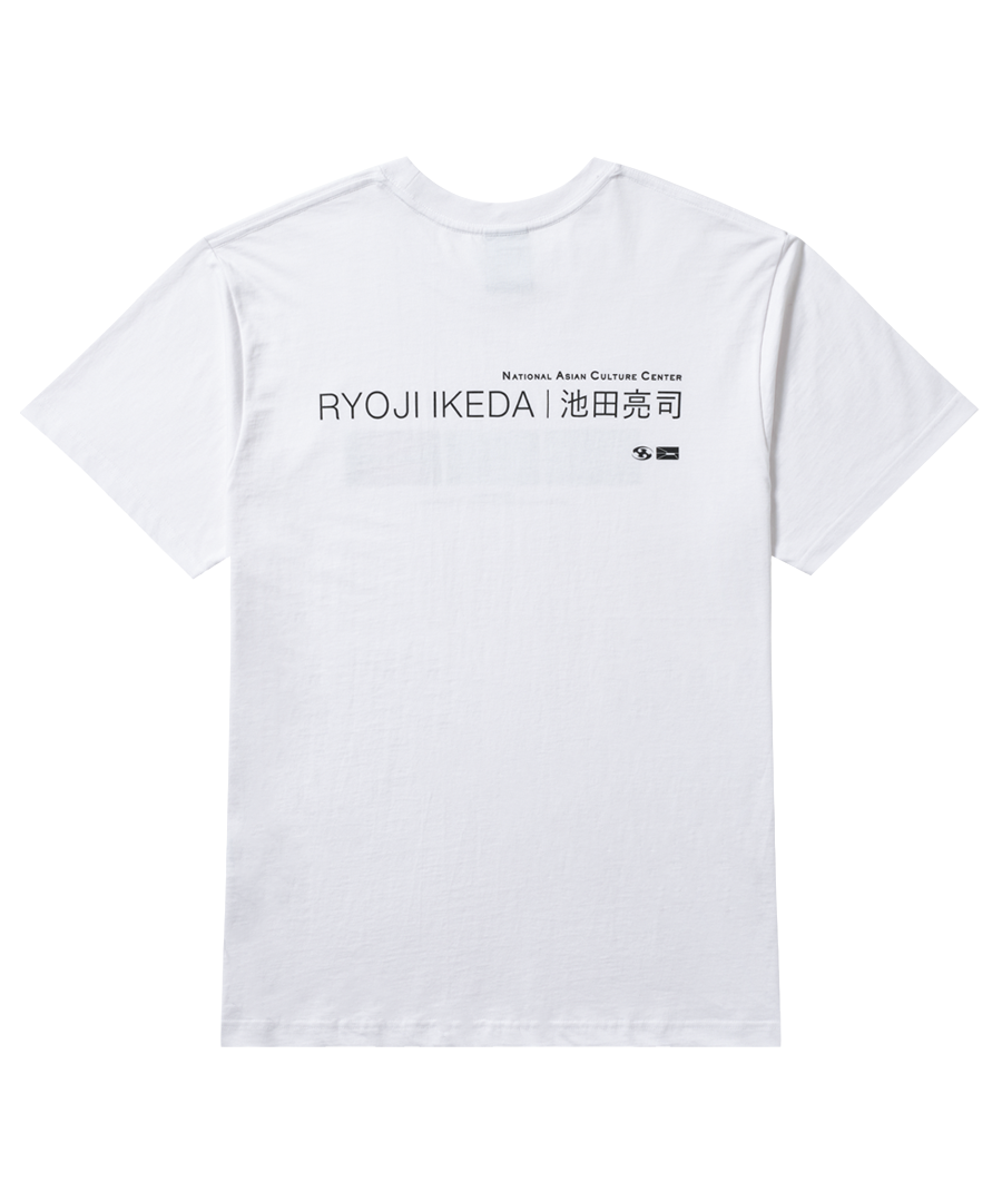 RYOJI IKEDA Data.gram Series T-SHIRT