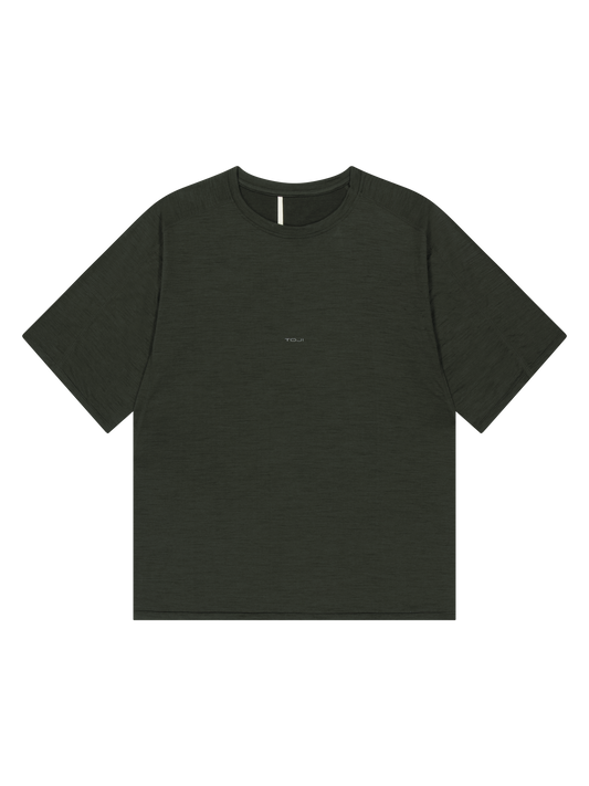 WOOL-STRETCH HALF SLEEVE