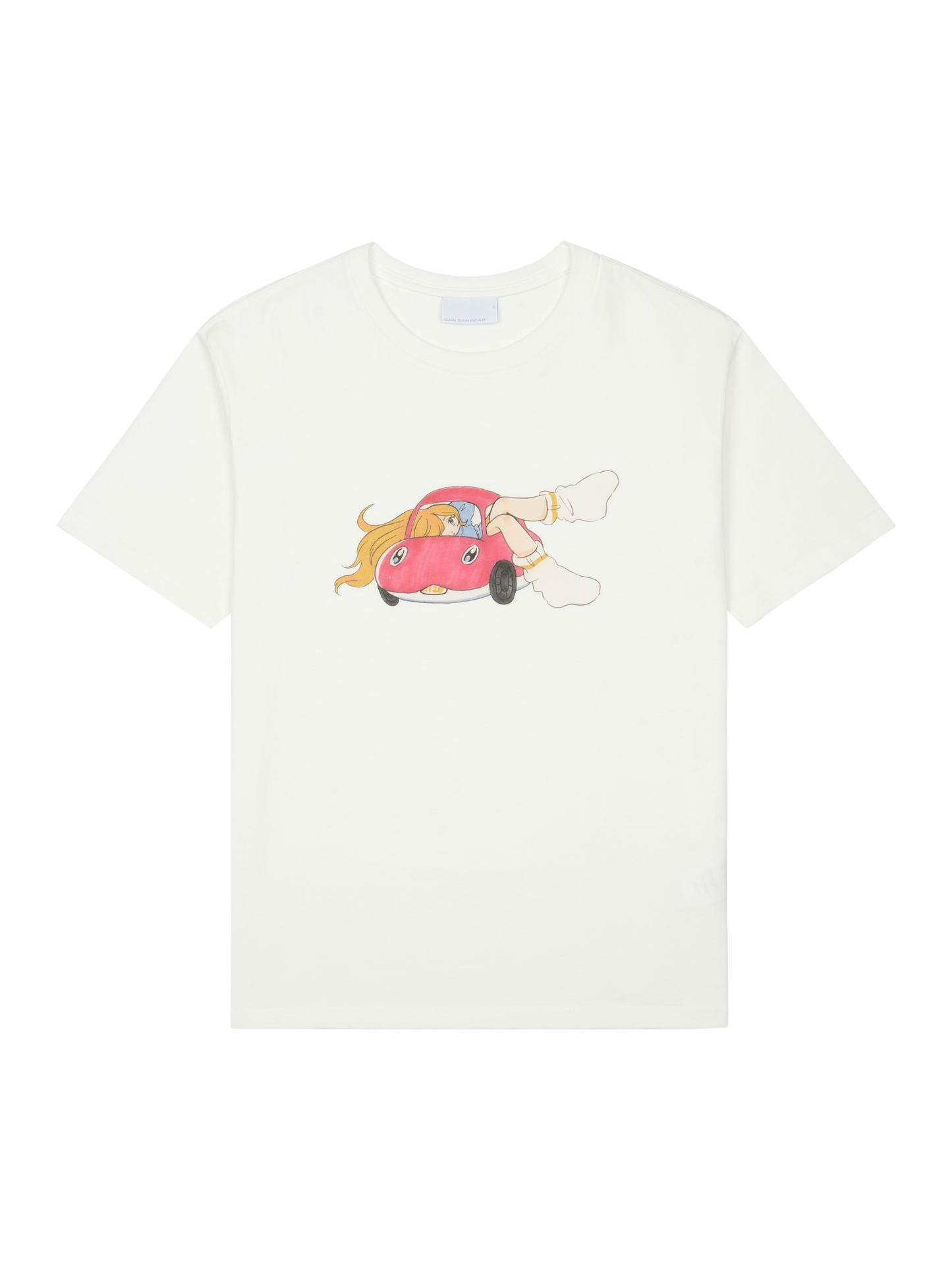 SAN SAN X YUMINHA KURUMA T-SHIRT
