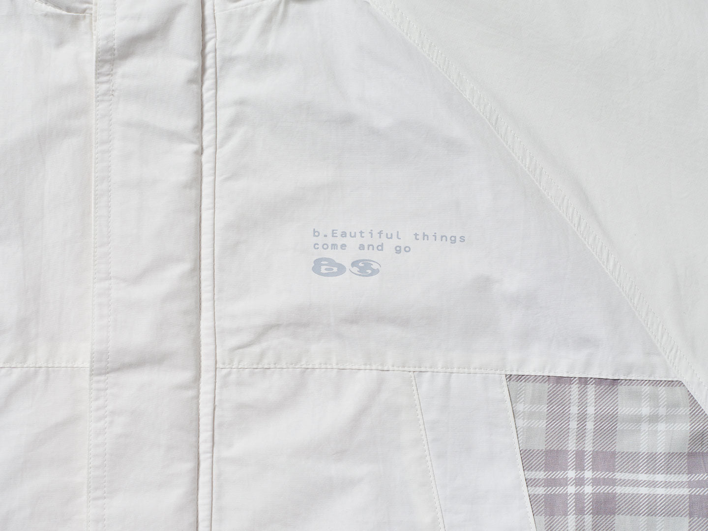 SAN SAN X b.E CHECK JACKET_25SS