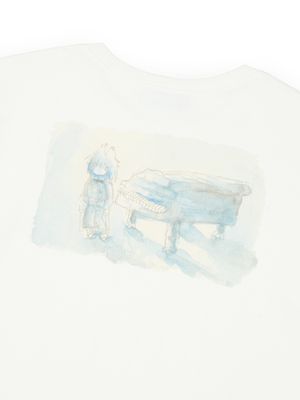 SAN SAN X YUMINHA PIANO T-SHIRT