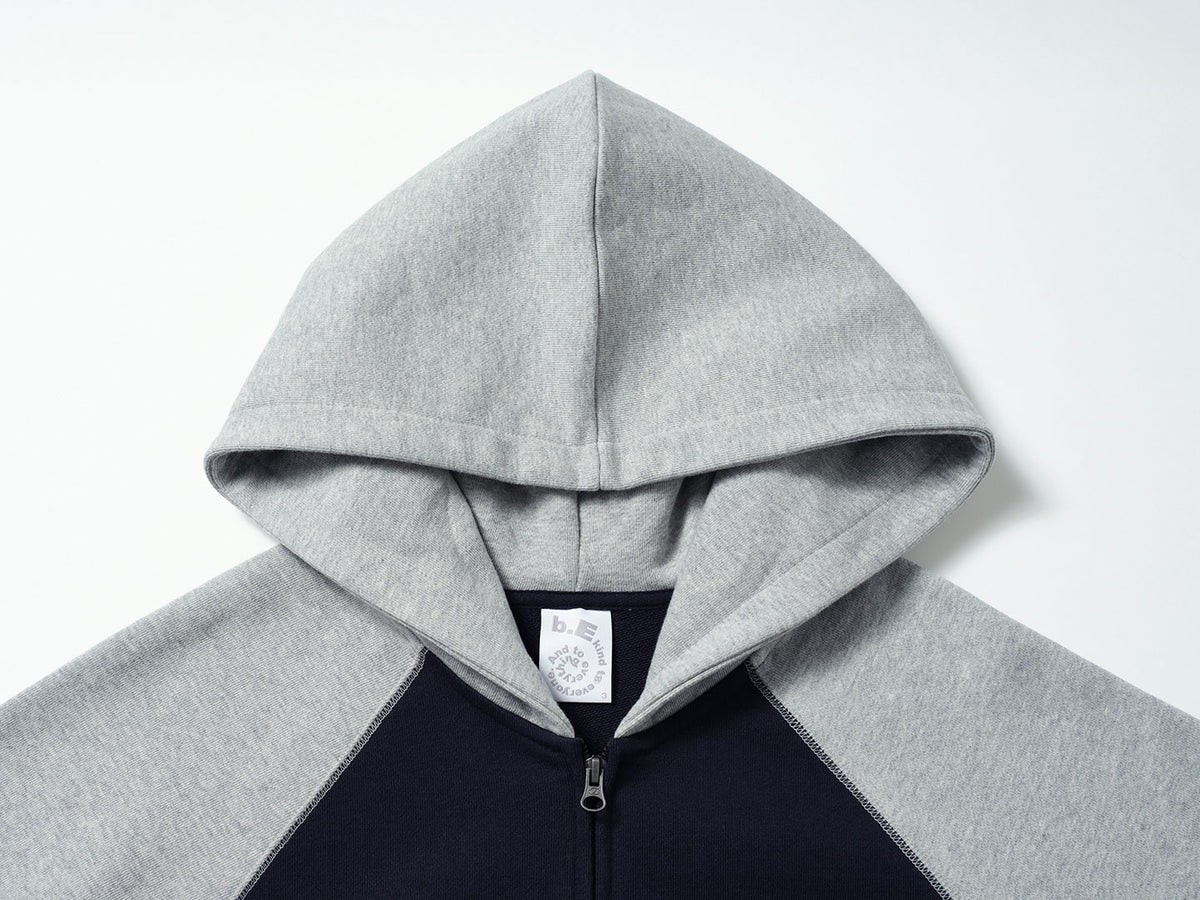 SAN SAN X b.E ZIP-UP HOODIE_25SS