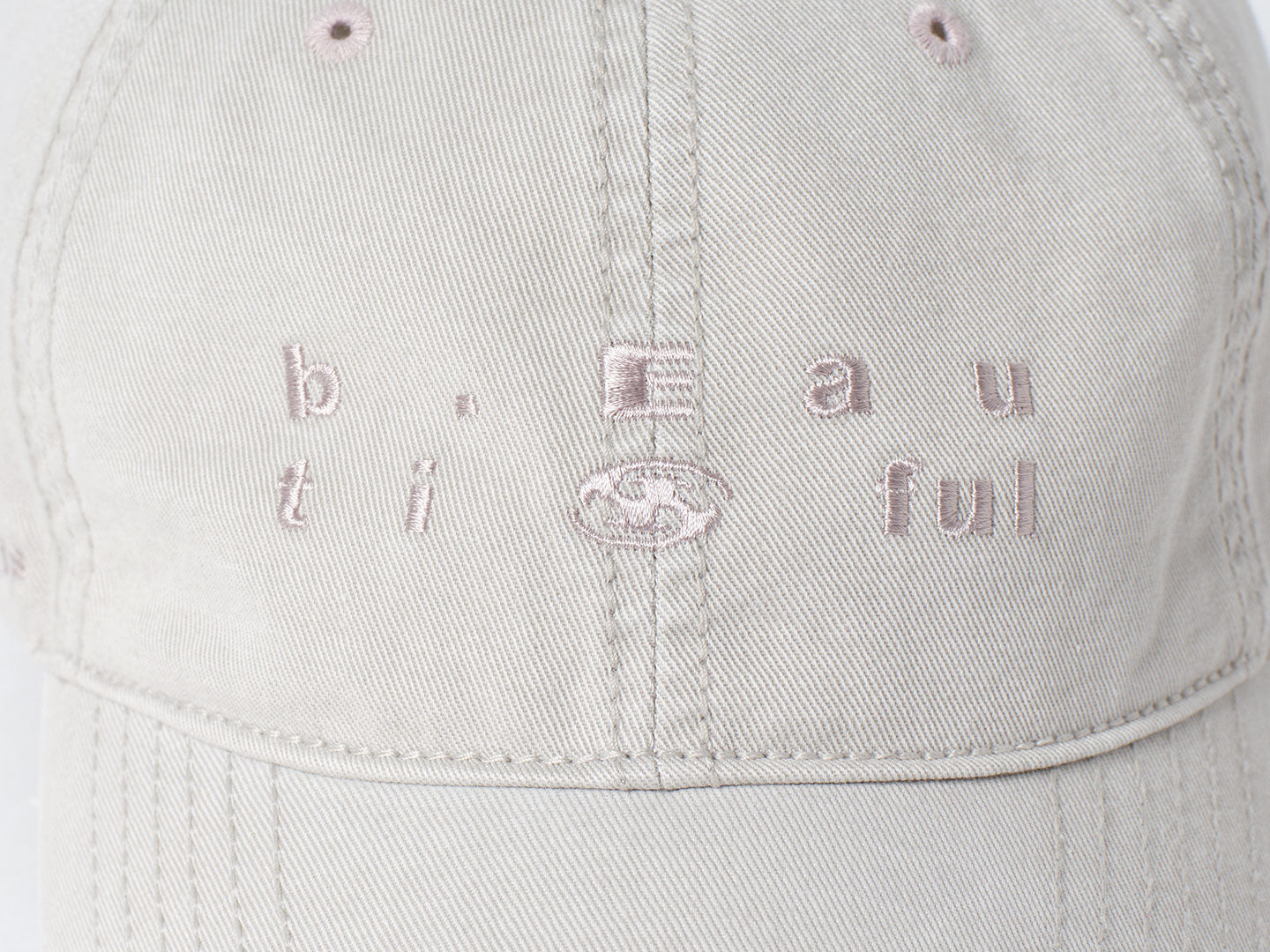 SAN SAN X b.E WASHED BALL CAP_25SS
