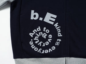 SAN SAN X b.E ZIP-UP HOODIE_25SS