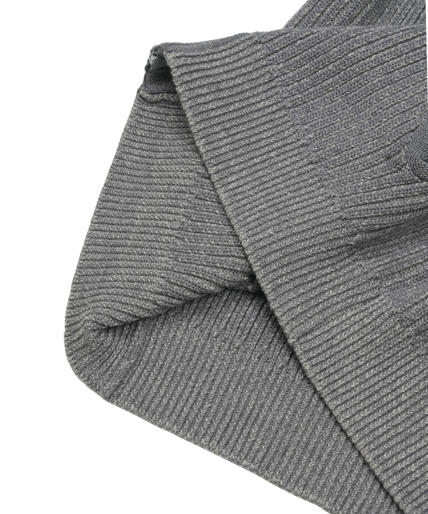 BUTTON ZIP-UP KNIT