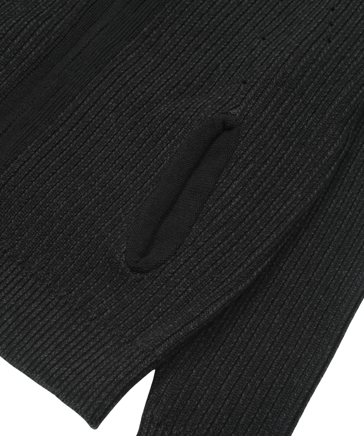 BUTTON ZIP-UP KNIT
