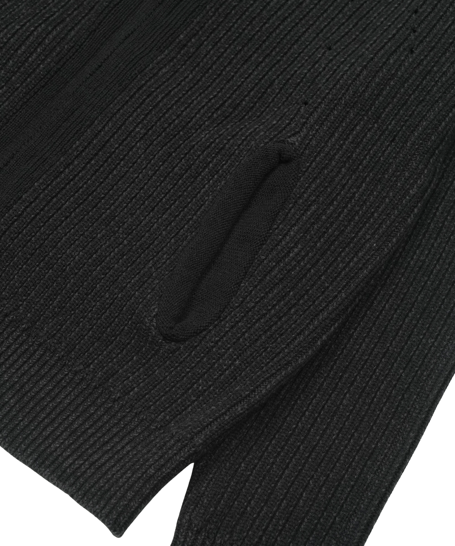 BUTTON ZIP-UP KNIT