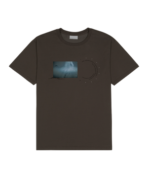 CROSSTALK T-SHIRT (BROWN) - SAN SAN GEAR 산산기어