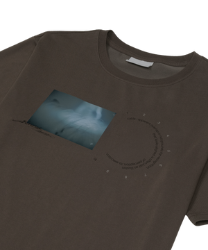 CROSSTALK T-SHIRT (BROWN) - SAN SAN GEAR 산산기어