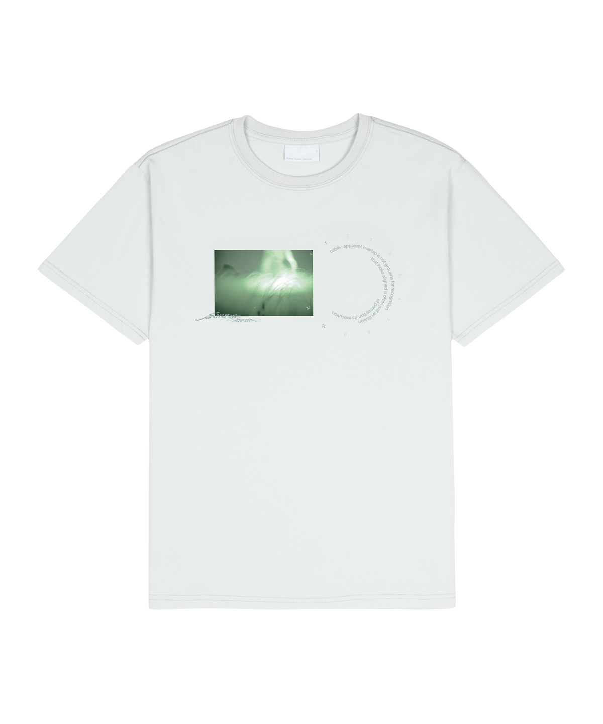 CROSSTALK T-SHIRT (SKY BLUE) - SAN SAN GEAR 산산기어