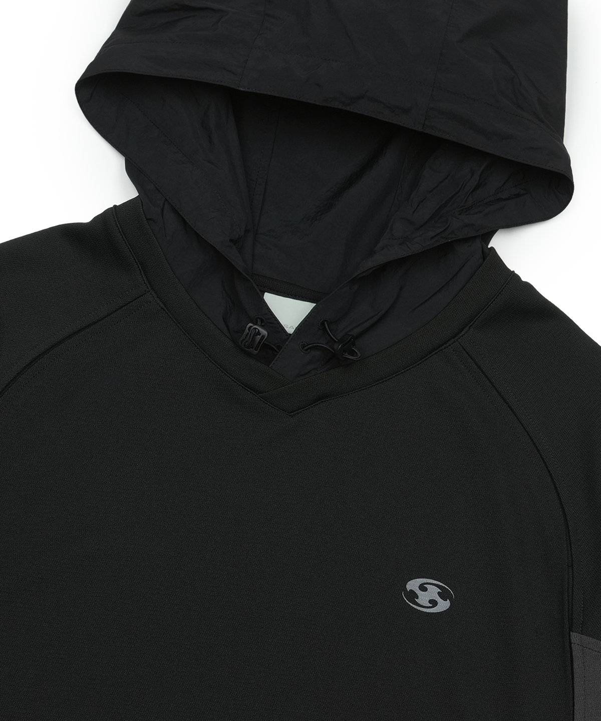 HOODED MESH T-SHIRT