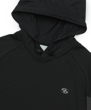 HOODED MESH T-SHIRT
