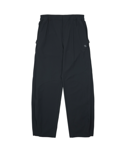 SIDE SNAP PANTS BLACK