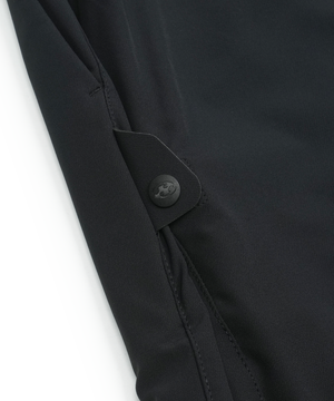 SIDE SNAP PANTS BLACK
