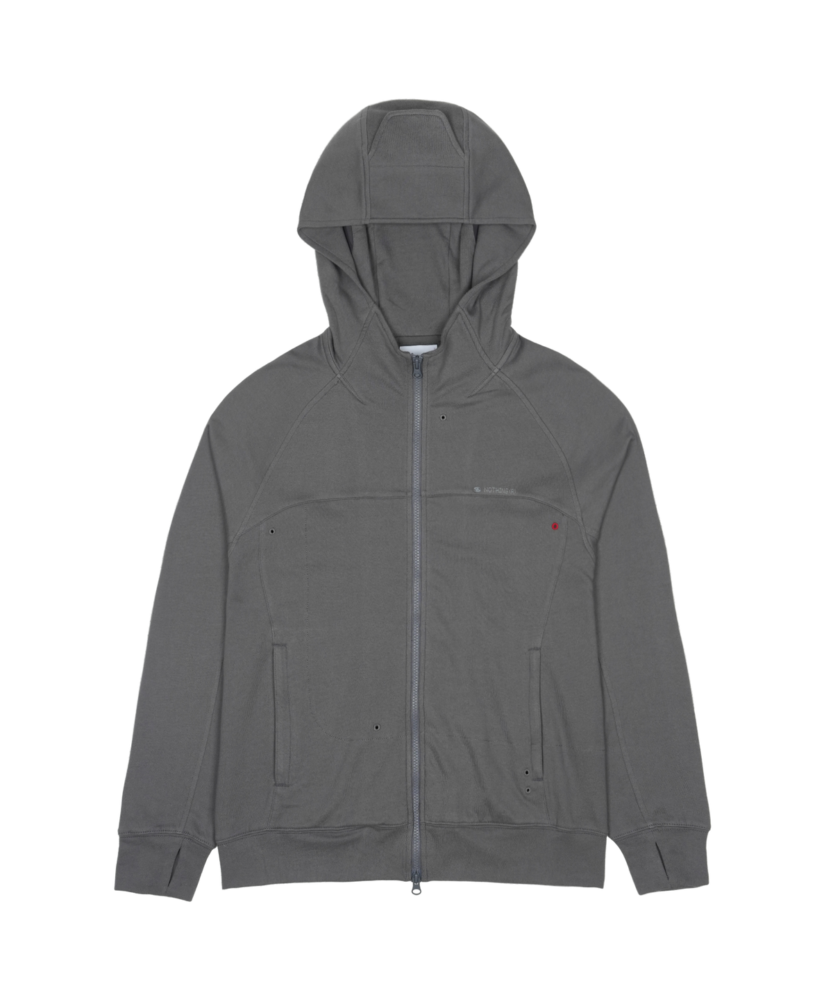 SAN SAN I NOTHING ZIP-UP HOODIE