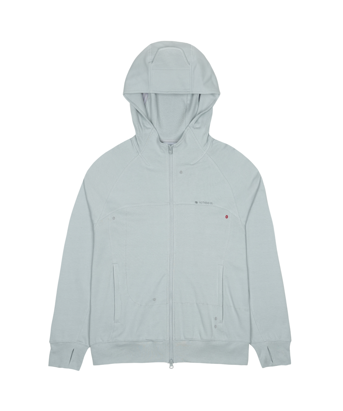 SAN SAN I NOTHING ZIP-UP HOODIE