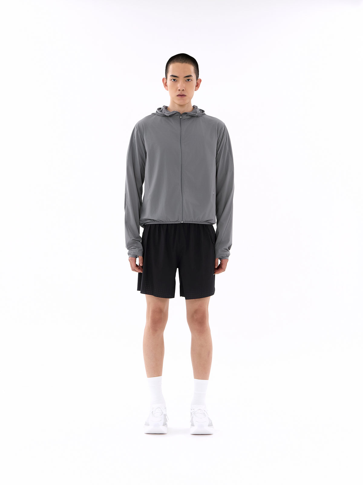 BREEZE HOODED WINDBREAKER