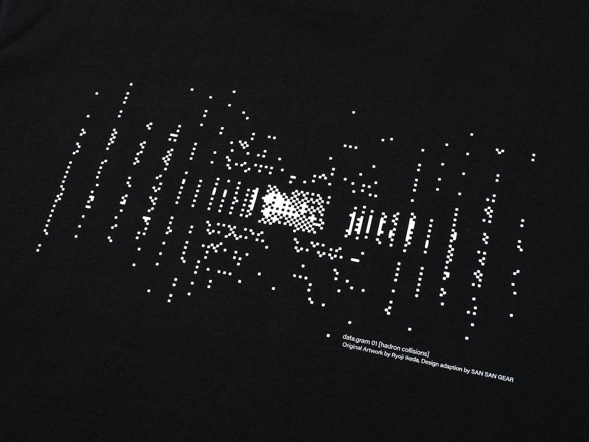 RYOJI IKEDA Data.gram 01 T-SHIRT_25SS