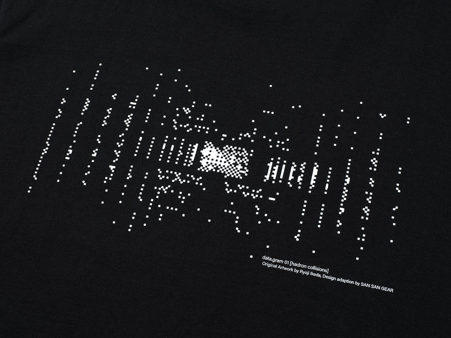 RYOJI IKEDA Data.gram 01 T-SHIRT_25SS