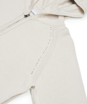 KNIT ZIP-UP HOODIE