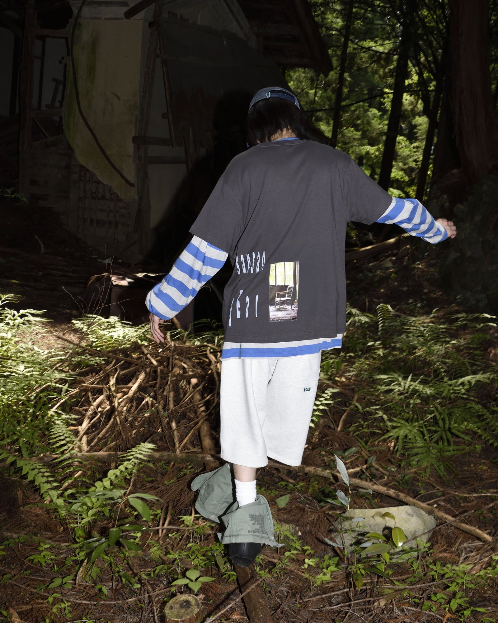 SAN SAN X b.E SWEATSHORTS_25SS