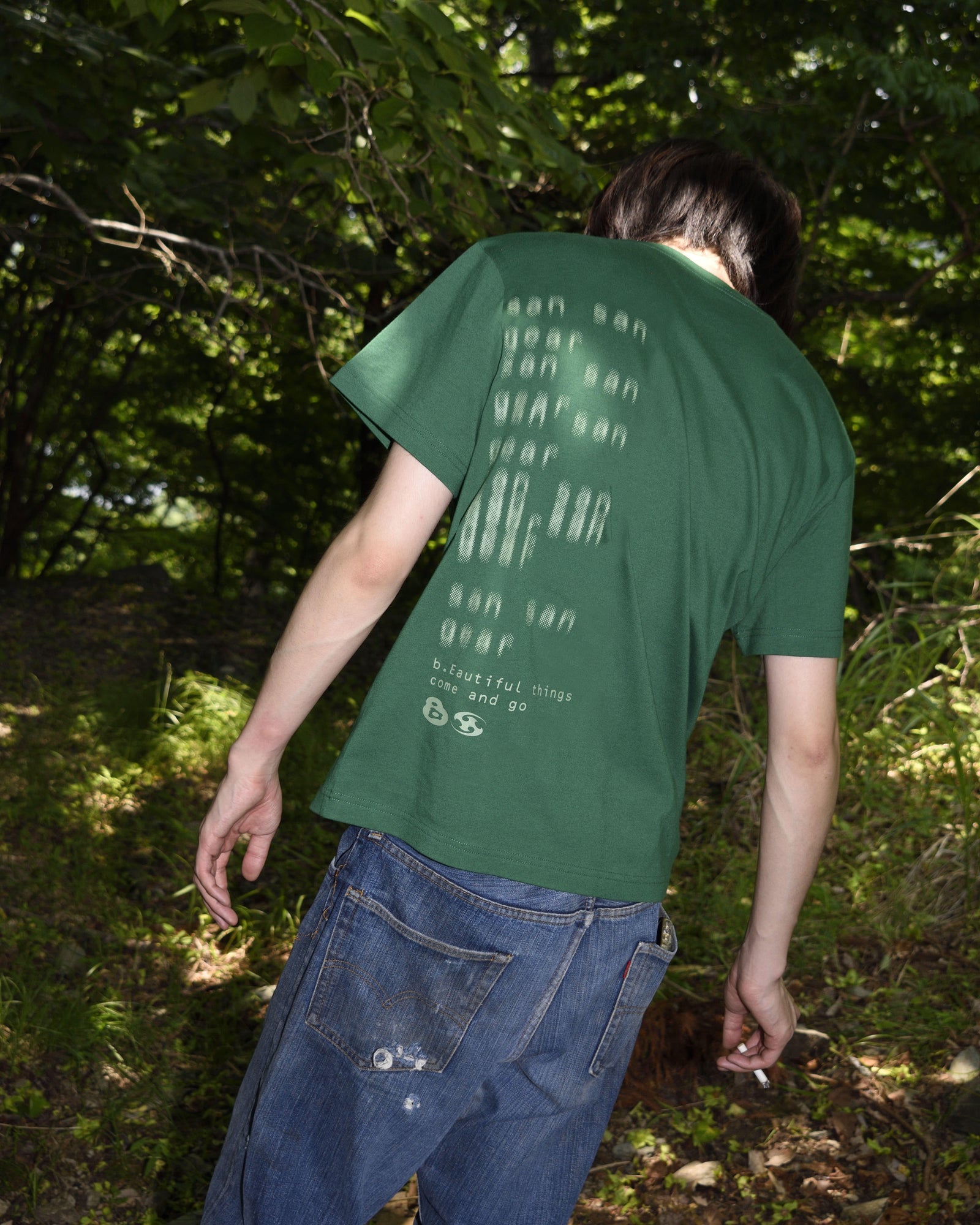 SAN SAN X b.E SWIRL T-SHIRT_25SS