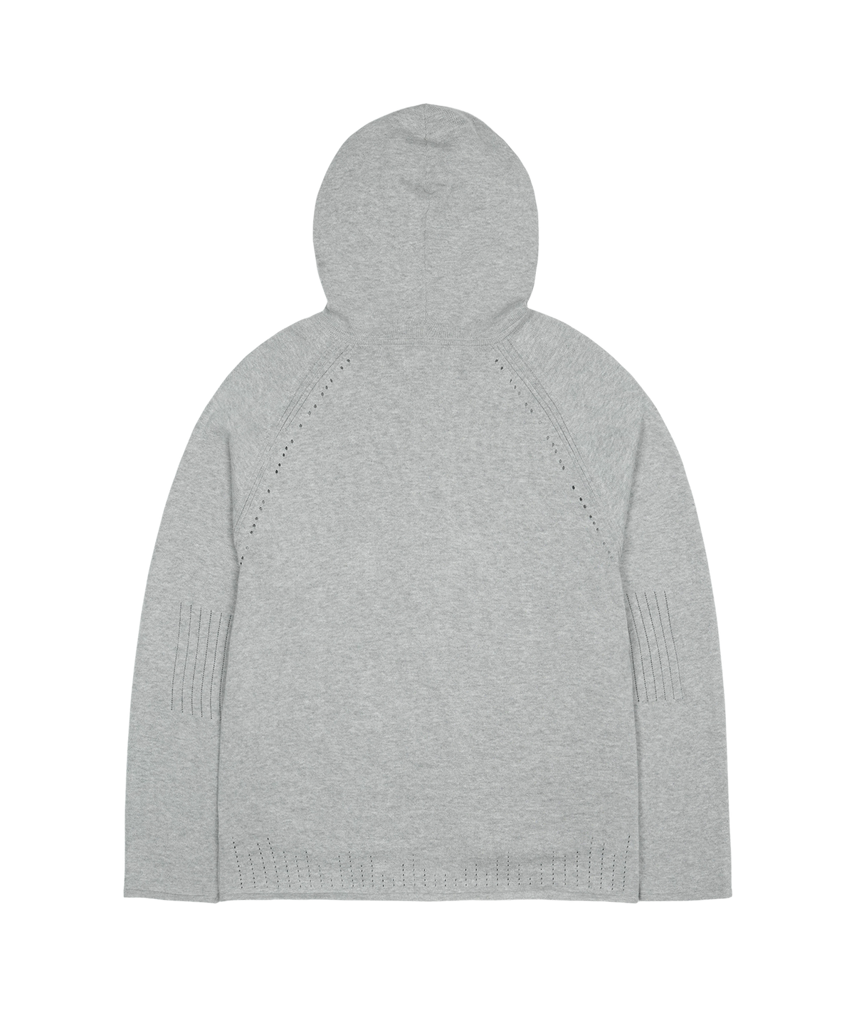KNIT ZIP-UP HOODIE