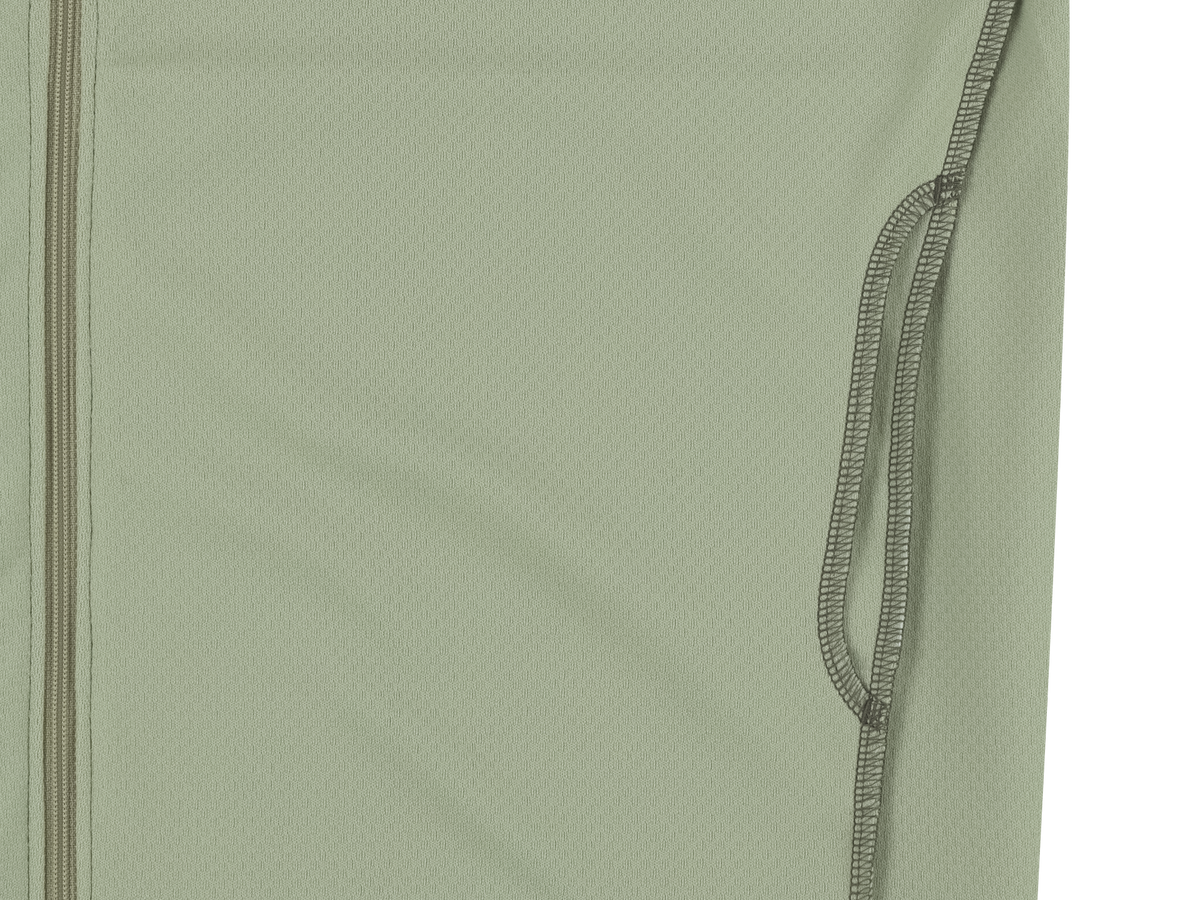 OVERLOCK MESH ZIP-UP_25SS