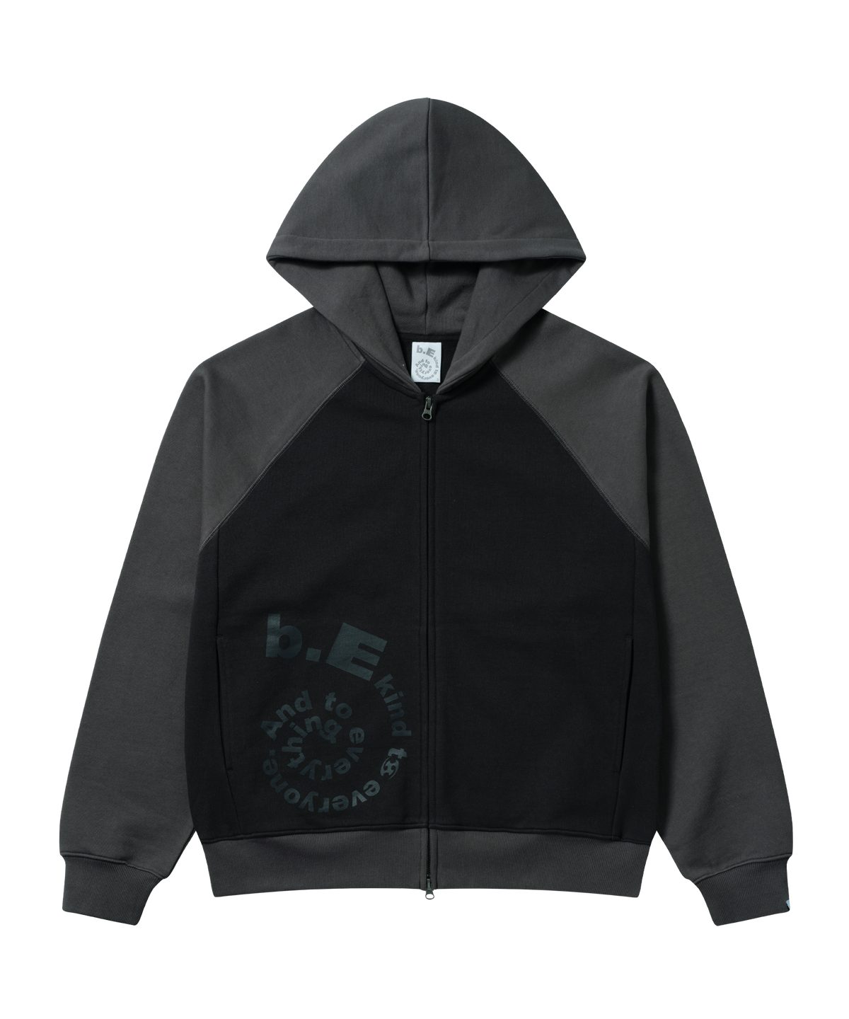 SAN SAN X b.E ZIP-UP HOODIE_25SS