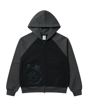 SAN SAN X b.E ZIP-UP HOODIE_25SS